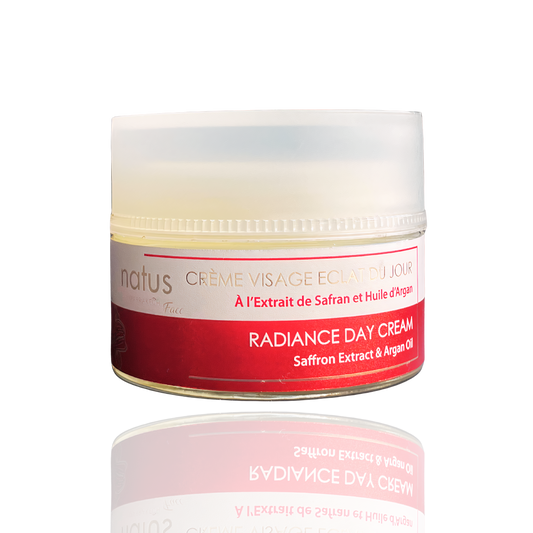 Face Cream with Argan and Saffron - 100ml - Nourishing Hydration