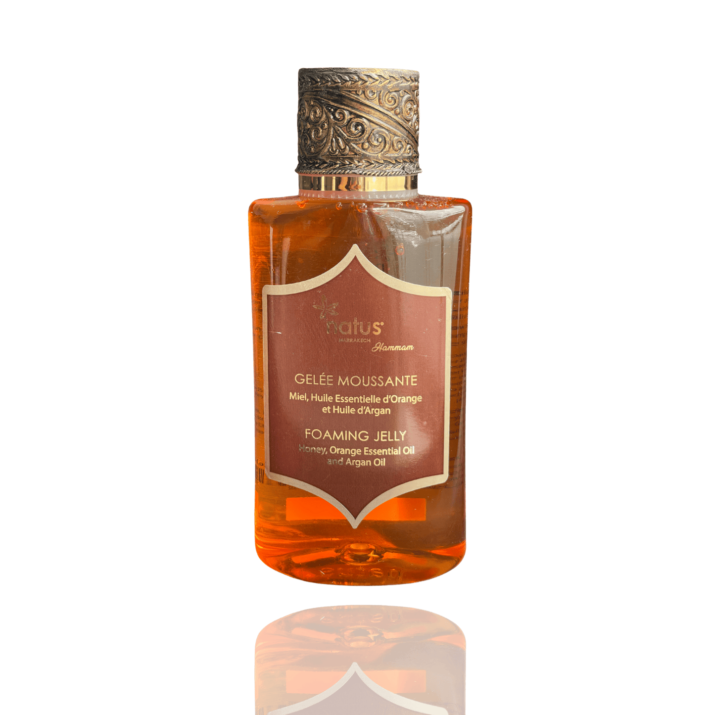 Foaming Jelly with Honey Argan and Orange Essential Oil - 200ml - Moroccan Secrets