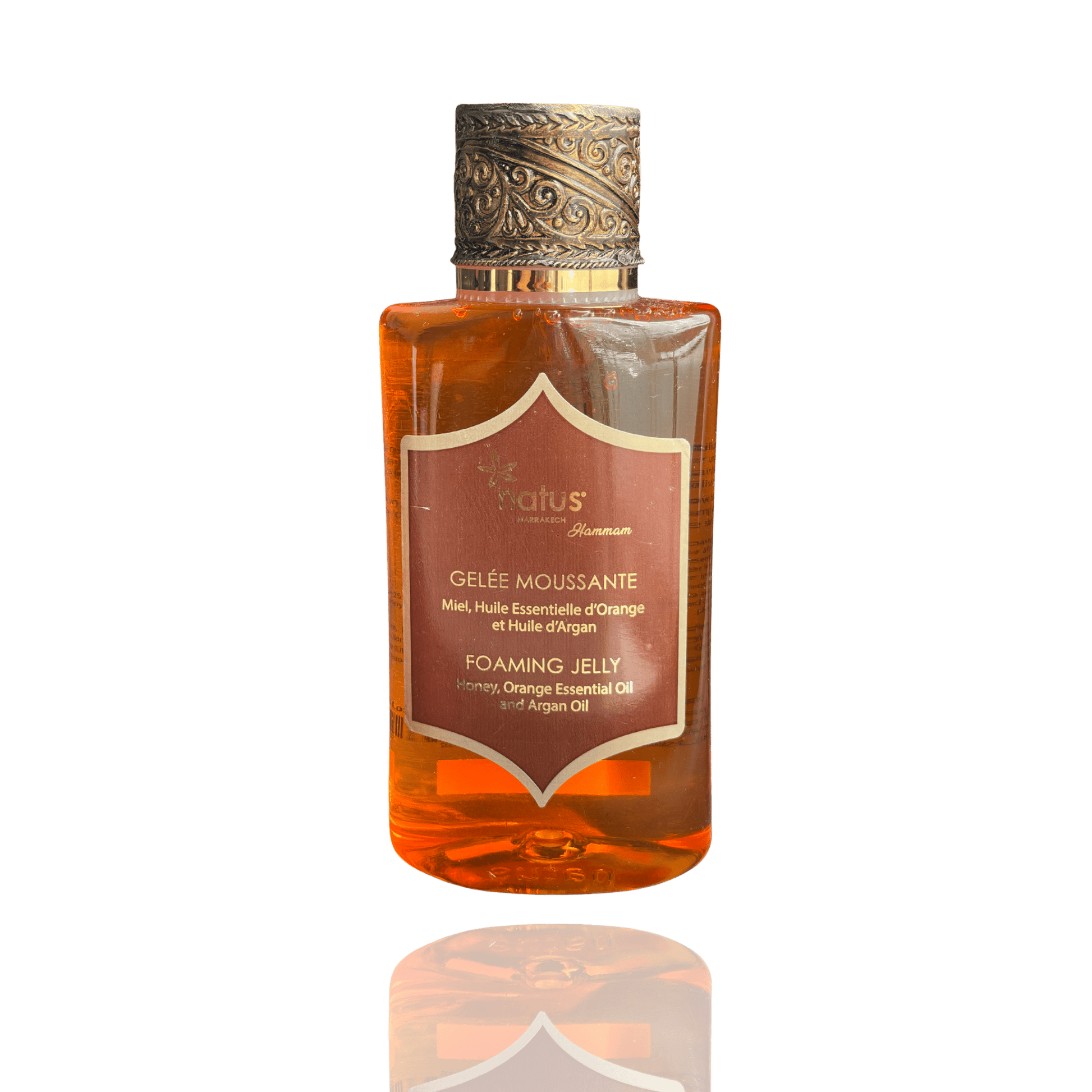 Foaming Jelly with Honey Argan and Orange Essential Oil - 200ml - Moroccan Secrets