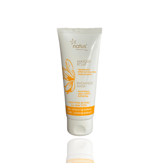 Radiance Face Mask with Argan Honey and Saffron - 100ml - Moroccan Secrets