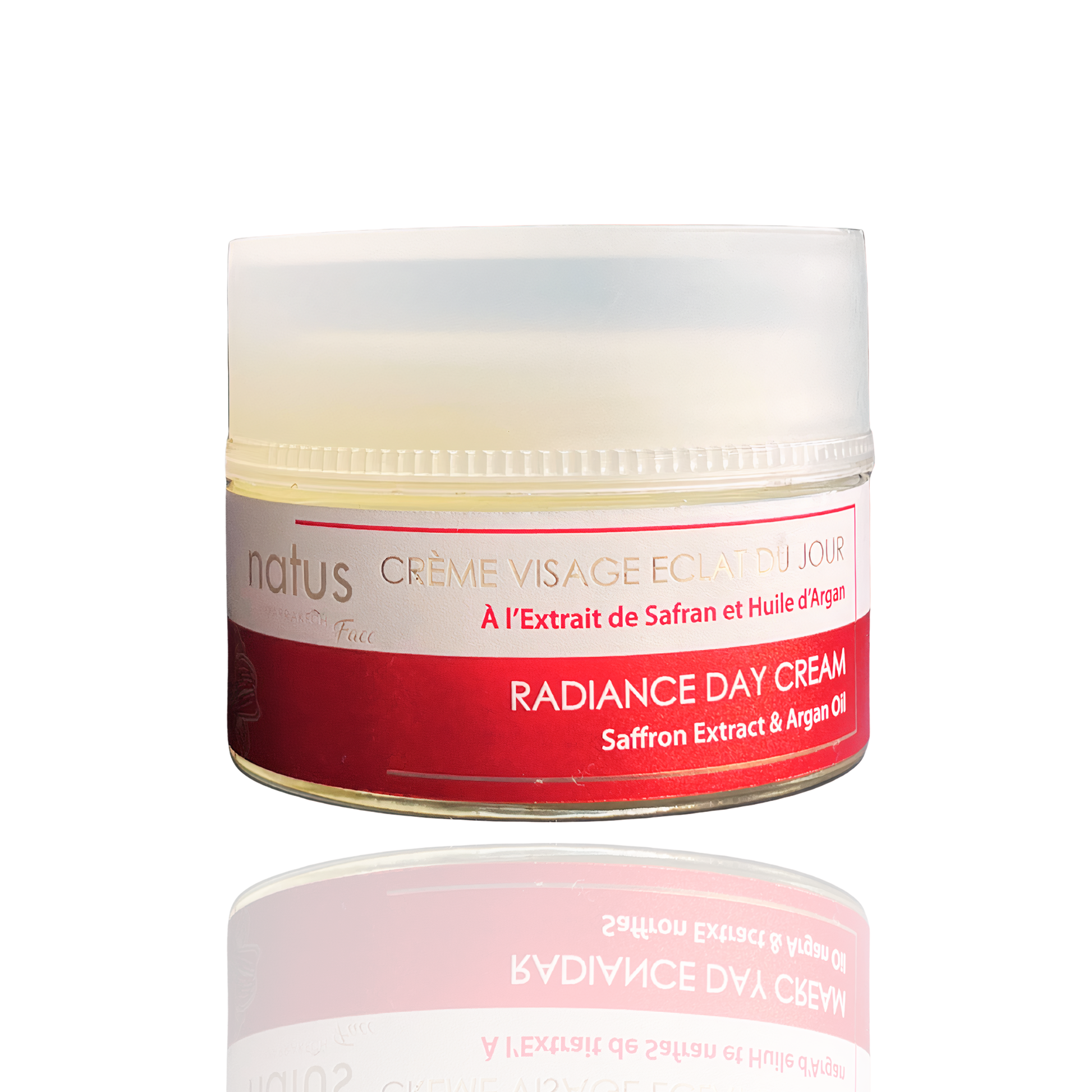 Face Cream with Argan and Saffron - 100ml - Nourishing Hydration