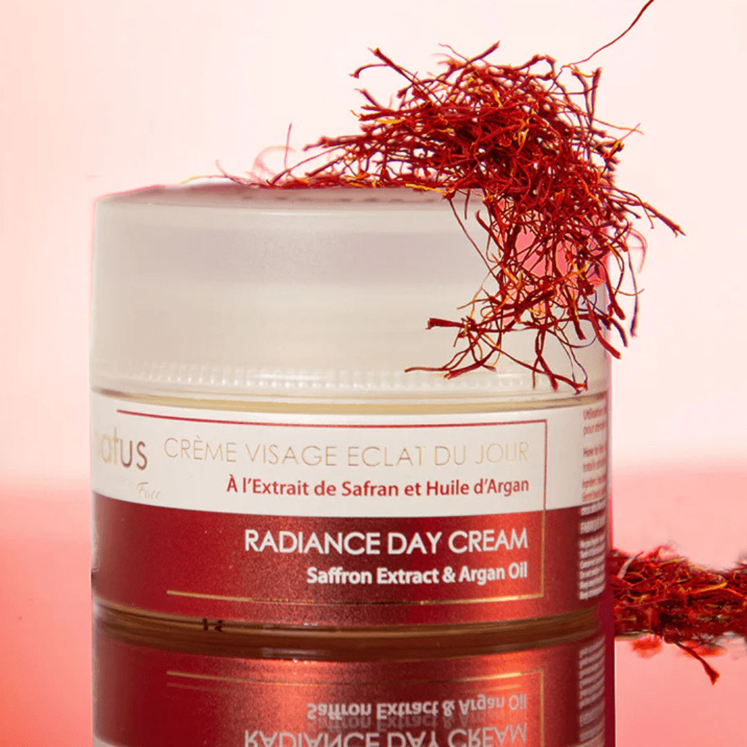 Day Radiance Face Cream with Argan Oil & Saffron Extract - 100ml - Moroccan Secrets
