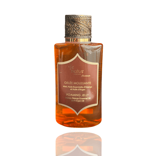 Foaming Jelly with Honey Argan and Orange Essential Oil - 200ml - Moroccan Secrets