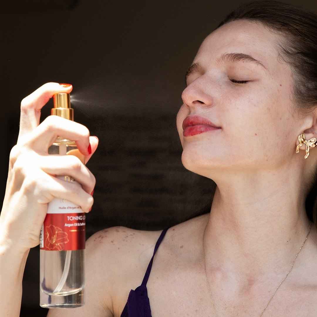 Toning Lotion with Argan and Saffron - 100ml