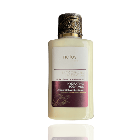Moisturising Body Milk with Argan and Amber Musc - 200ml - Moroccan Secrets